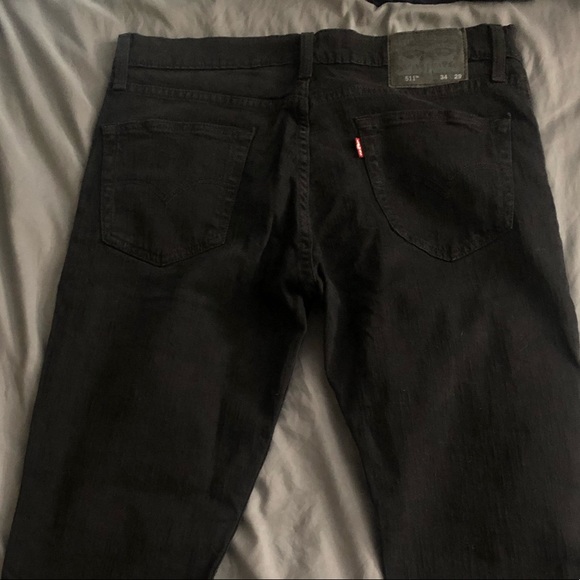 ❌SOLD❌Black Mens Levis 511 34x29 EUC - Picture 4 of 6
